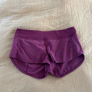 Lululemon speed shorts